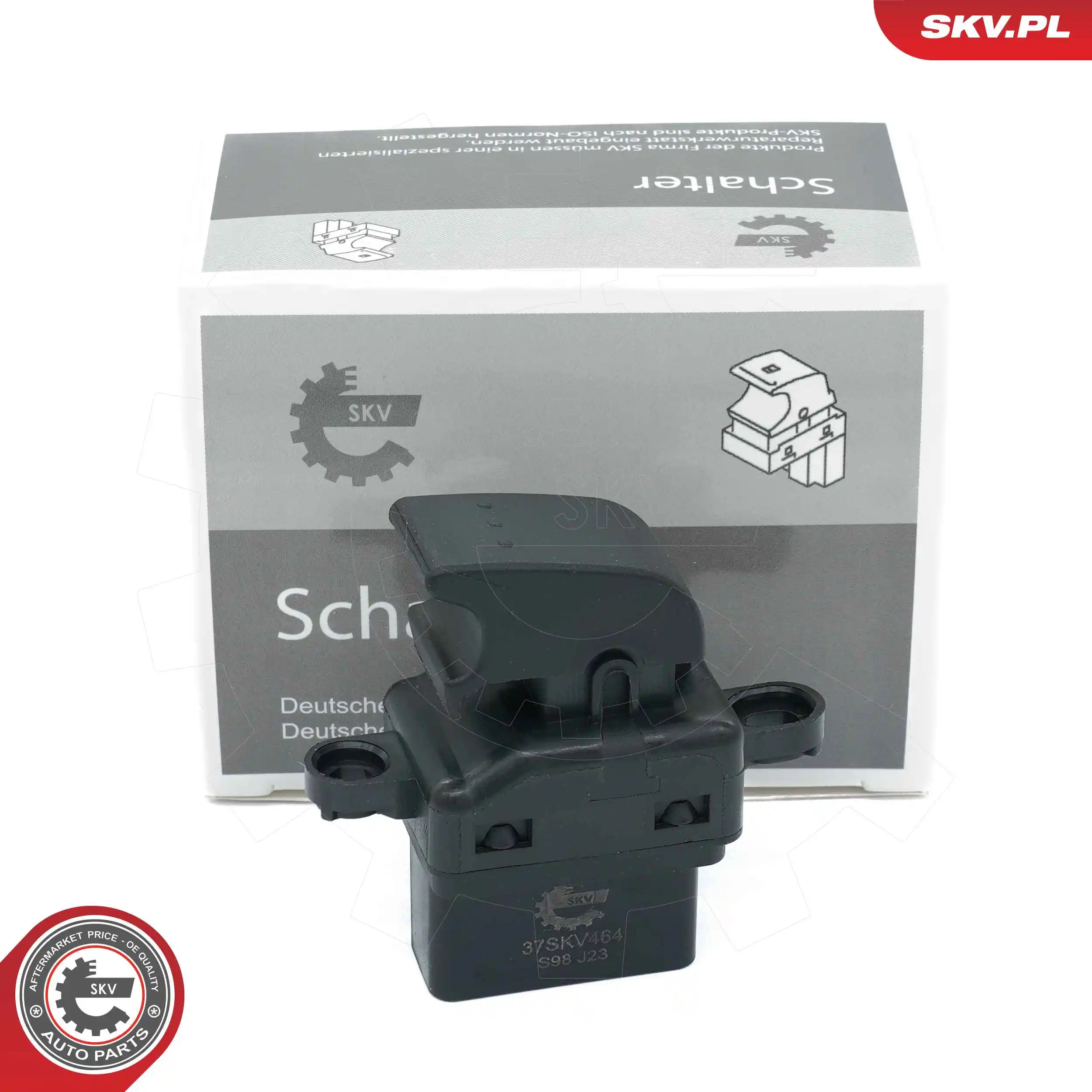 Switch, window regulator